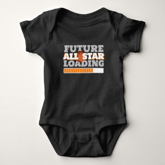 Body Black Future All Star Loading Baby Basketball (Devant)