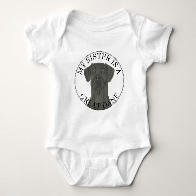 Body Black Great Dane Big SIster (Devant)