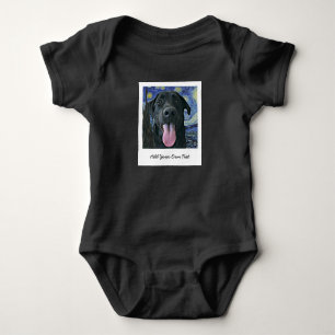 Body Black Lab Dog Pet Personnalisé Photo et Texte