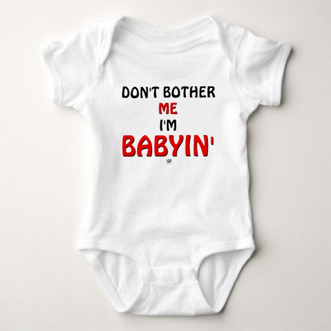 Body Blague sur les crises de colère des bébés (Devant)