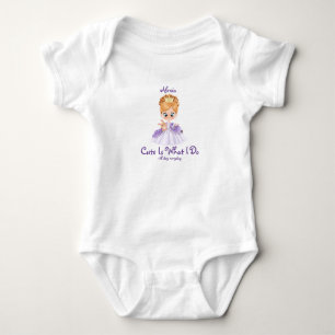 Body blanc et violet pour bébé