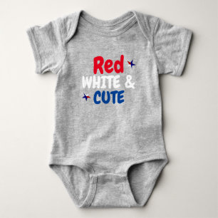 Body Blanc rouge et mignon