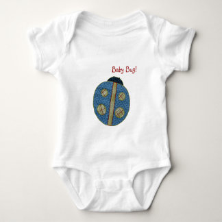 Body Bleu coccinelle Bébé Bug