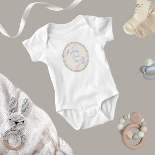 Body Bleu Grace et rose pour bébé