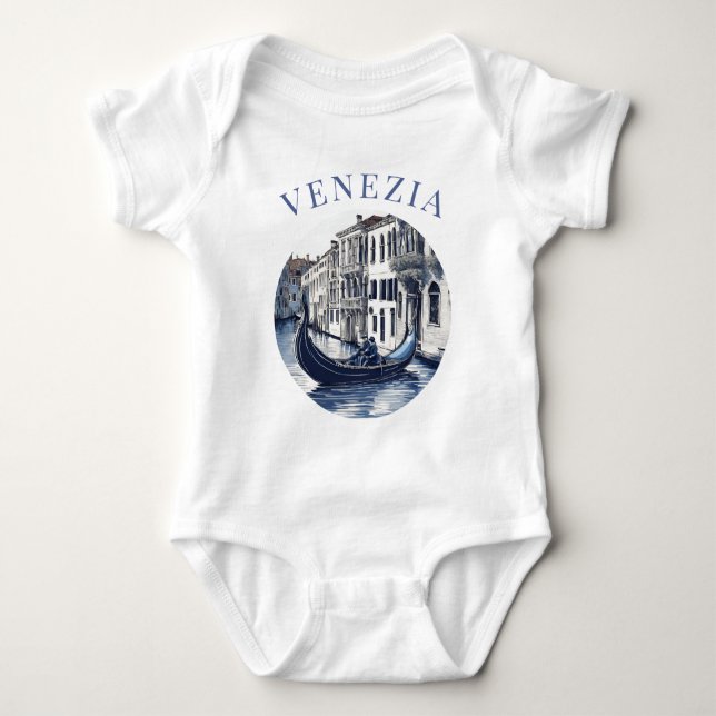 Body Blue Delft Blue Venice Gondola (Devant)