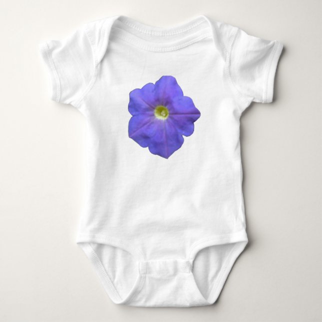 Body Blue Petunia Baby Creeper (Devant)
