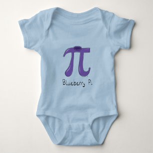 Body Blueberry Pi Cute Math Pi Day Bodysuit pour bébé