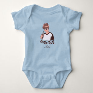 Body boba thé bulle thé baby bodysuit