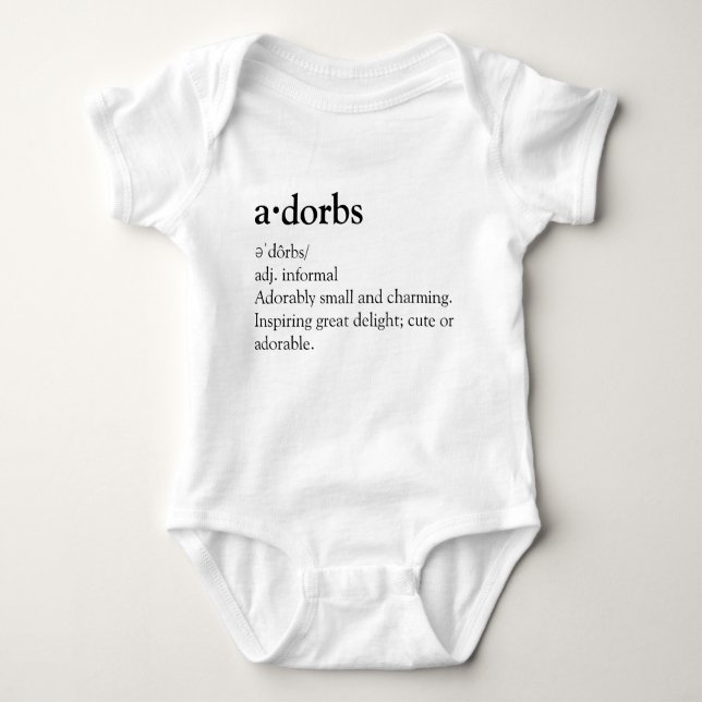 Body Bodysuit Adorbs Baby Jersey (Devant)