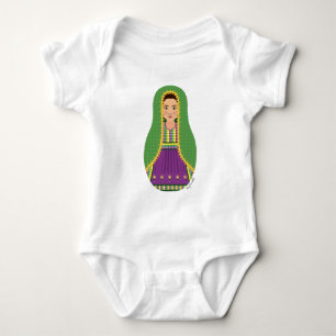 Body Bodysuit Afghan Matryoshka Baby