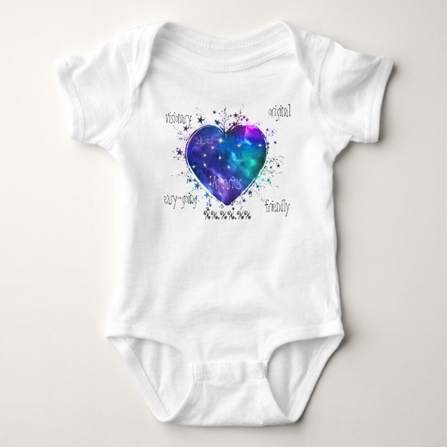 Body Bodysuit Aquarius Baby (Devant)