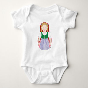 Body Bodysuit autrichienne Matryoshka Baby