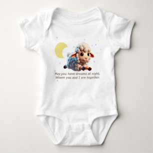 Body Bodysuit avec imprimé de mouton mignon