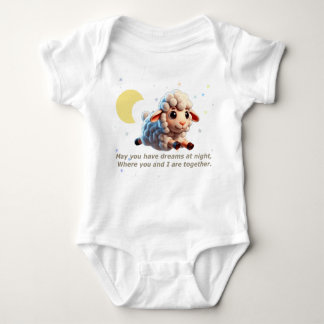 Body Bodysuit avec imprimé de mouton mignon