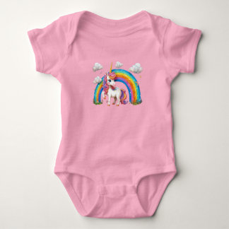 Body Bodysuit Baby Jersey Fairytale Unicorn