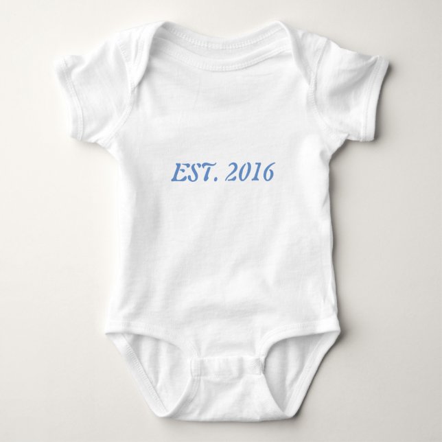 Body Bodysuit Baby Jersey, White Créé 2017 (Devant)