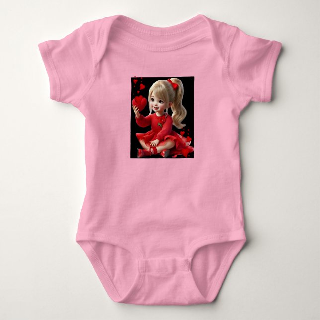 Body Bodysuit bébé adorable - Unique & Confortable (Devant)