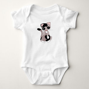 Body Bodysuit bébé avec Cute Kitten