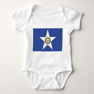 Body Bodysuit bébé avec drapeau de Houston, USA