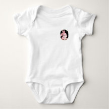 🐰 Bodysuit bébé avec petit lapin rose