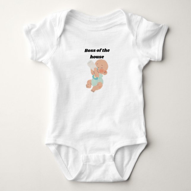Body Bodysuit bébé - Boss of the House (Devant)