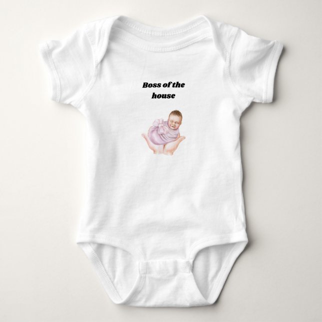 Body Bodysuit bébé - Boss of the House (Devant)