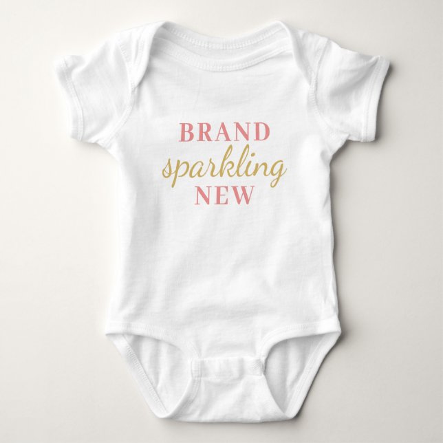 Body Bodysuit bébé "Brand Sparkling New" (Devant)