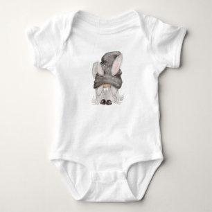 Body Bodysuit Bébé Bunny de Pâques Gnome