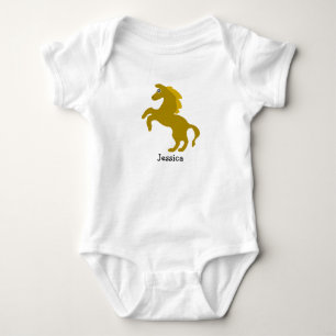 Body Bodysuit bébé Cheval Design
