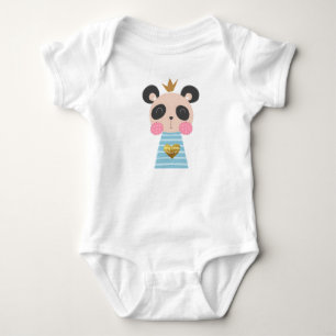 Body Bodysuit bébé jersey Roi Panda