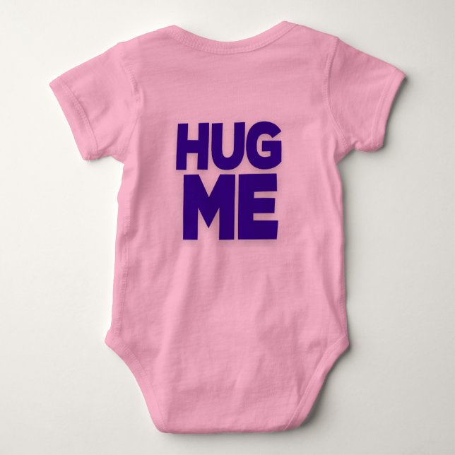 Body Bodysuit bébé Jersey serre-moi violet (Dos)