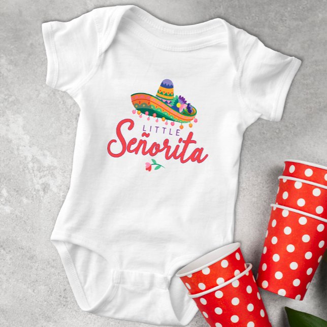 Body Bodysuit bébé Little Señorita - Fiesta Sombrero Me (Little Senorita Baby Bodysuit )