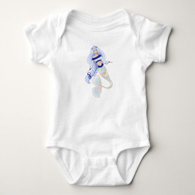Body Bodysuit bébé Mermaid Snow Maiden (Devant)