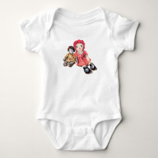 Body Bodysuit bébé Onsie avec poupées en sag