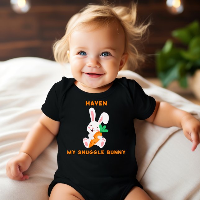 Body Bodysuit Bébé Pâques Mon Lapin Câlin (Créateur téléchargé)