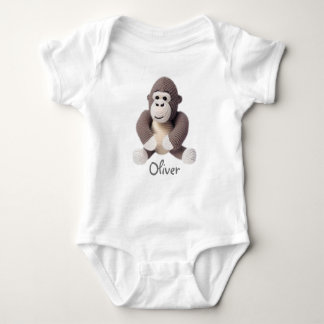 Body Bodysuit bébé personnalisé Crochet Gorilla