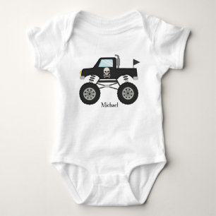 Body Bodysuit bébé personnalisé Monster Truck