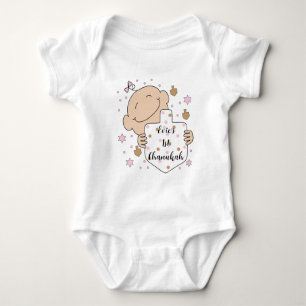 Body Bodysuit bébé rose bébé Hanouka