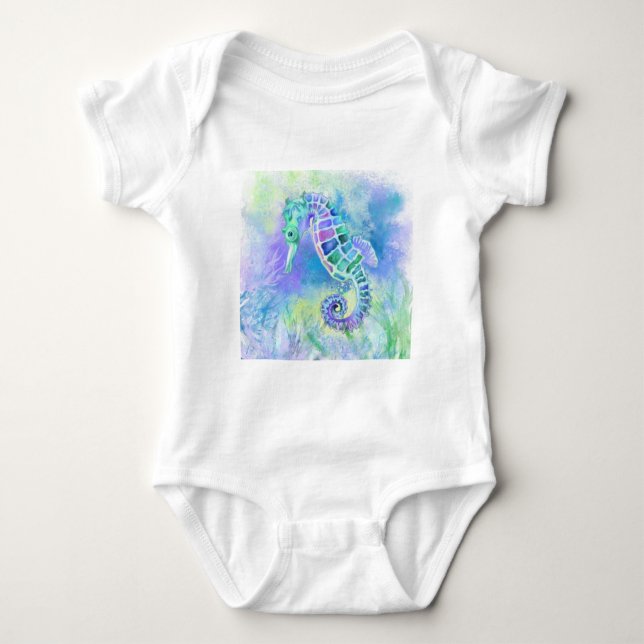 Body Bodysuit bébé Seahorse (Devant)