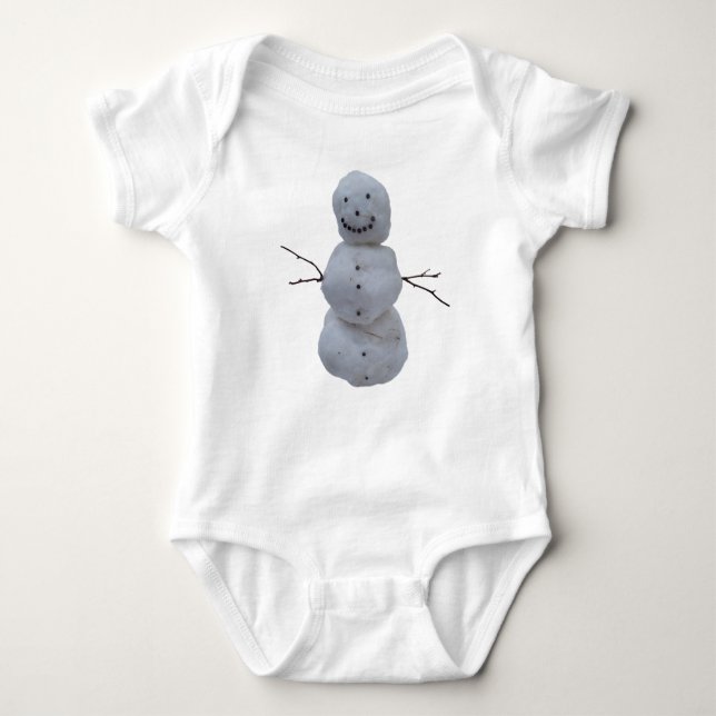 Body Bodysuit bébé - Snowman (Devant)