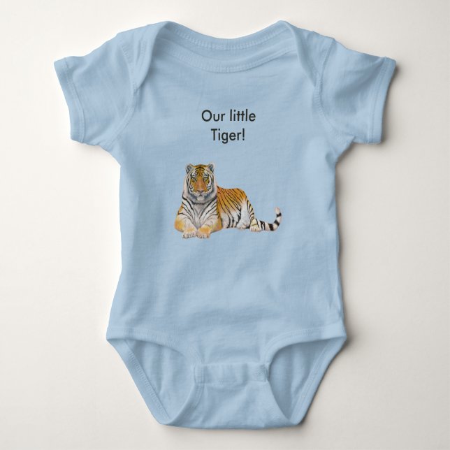 Body Bodysuit bébé tigre (Devant)