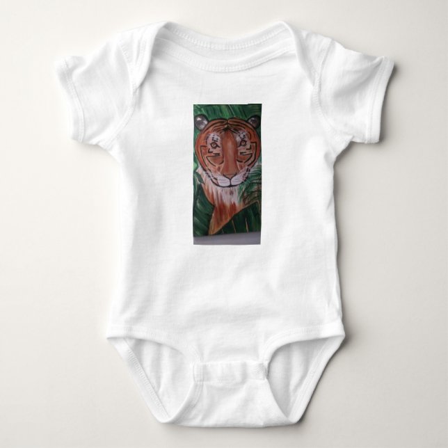 Body Bodysuit bébé tigre (Devant)