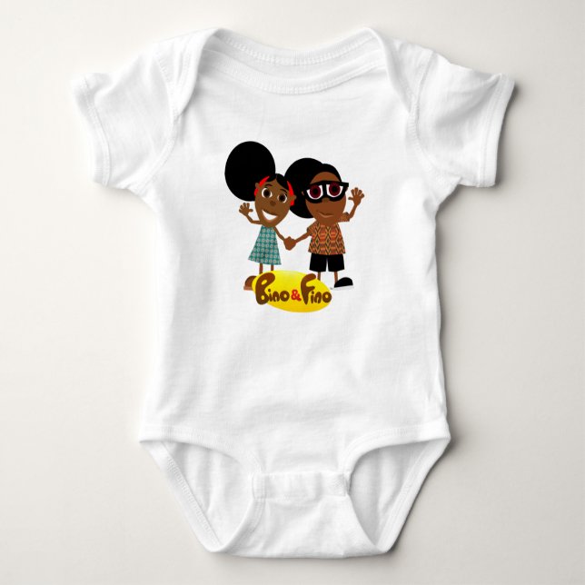 Body Bodysuit Bino and Fino Baby (Devant)