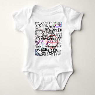Body Bodysuit blanc mathématique
