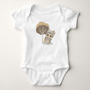 Body Bodysuit Boho Penguin pour bébé