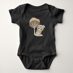 Body Bodysuit Boho Penguin pour bébé