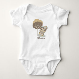 Body Bodysuit Boho Penguin pour bébé