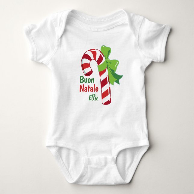 Body Bodysuit Buon Natale Sucre de canne Babu (Devant)