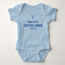 Bodysuit Certifié Kosher & Delicious COR Baby