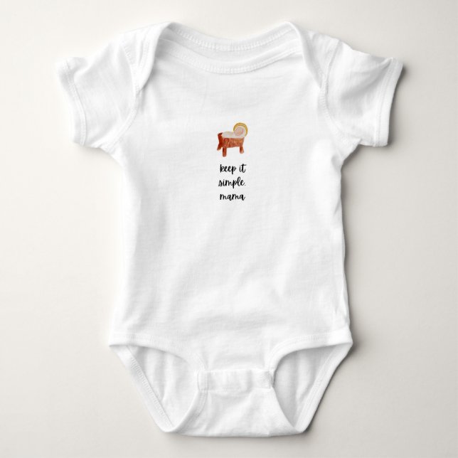 Body Bodysuit Christian Baby (Devant)
